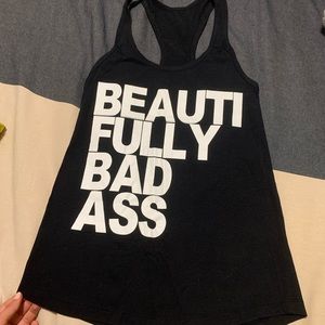 Beautifully badass black tank